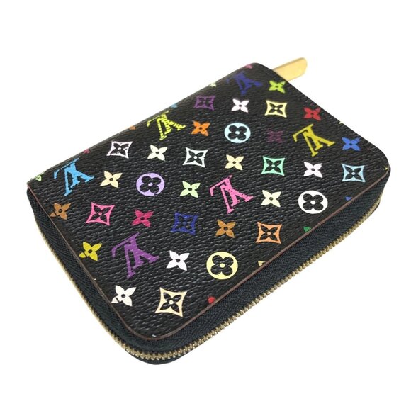 Authentic Louis Vuitton Zippy Coin Purse Coin Case Monogram Multicolore Wallet - Picture 5 of 16